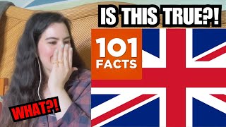 Venezuela Girl Reacts to 101 Facts About The UK [upl. by Cleve581]