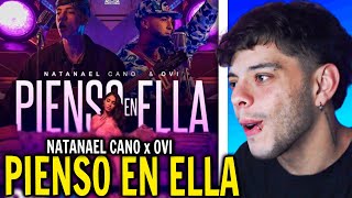 REACCIÓN Natanael Cano x Ovi  Pienso En Ella Official Video [upl. by Gotcher865]