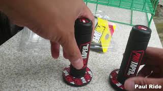 DIY  How to change motorcycle hand grips  Honda Beat Version 2 [upl. by Cesare256]