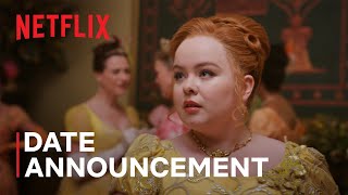 Bridgerton Season 3  Date Announcement  Netflix [upl. by Leagiba]