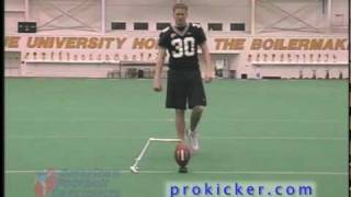 Place Kicking drills and instruction for kickers with Travis Dorsch [upl. by Lurline]