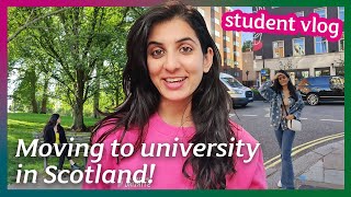 Moving to university in Scotland from India 🇮🇳✈️🏴󠁧󠁢󠁳󠁣󠁴󠁿 packing travel and a tour of my room [upl. by Ambur318]