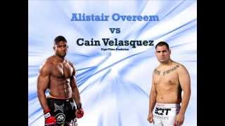 Alistair Overeem vs Cain Velasquez  Fight Video  Prediction [upl. by Martelli]