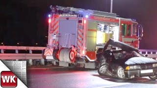 Frau stirbt bei Unfall auf A66 zwischen Erbenheim und Nordenstadt [upl. by Nilreb]