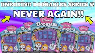 NEVER AGAIN Unboxing Disney Doorables Series 5 Blind Bag Opening [upl. by Bea]