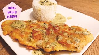 Fried Pangasius Fillet with Curry and Dill Sauce [upl. by Goodill132]