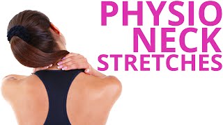 Physio Neck Exercises Stretch amp Relieve Routine [upl. by Bakeman]