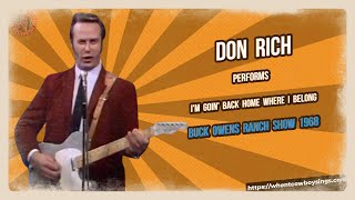 Don Rich  Im Goin Back Home Where I Belong 1968 [upl. by Champ]