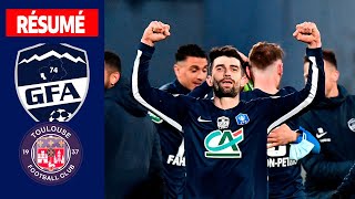 14 de finale  les buts de GFA RumillyVallières N2Toulouse FC L2 I Coupe de France 20202021 [upl. by Melia]