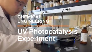 UV Photocatalysis Experiment [upl. by Bard76]