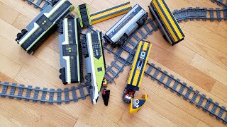 Lego Train Crashes 16 [upl. by Bogey]