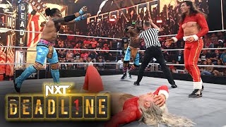 The New Day and Pretty Deadly lie cheat and steal NXT Deadline WWE Network Exclusive [upl. by Nannie899]