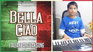 Bella Ciao El Profesor  Italian Partisan Song  Piano Cover by allaboutatharv  Instrumental [upl. by Haelhsa]