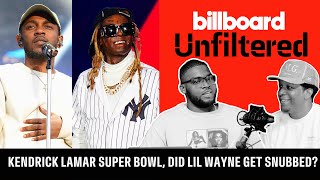 Kendrick Lamar Being Selected For Super Bowl amp Beyoncé’s CMA Nomination Snub  Billboard Unfiltered [upl. by Anderegg]