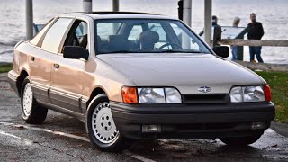 Automotive Failures Ford Misses The Mark With Merkur  The Story of the Merkur XR4Ti and Scorpio [upl. by Enahpad]