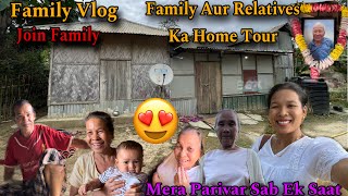 Joined Family Memories Vlog😍 Home Tour Sab Parivar KaFamily Ke Saat Time Spent ❤️ [upl. by Ulane]