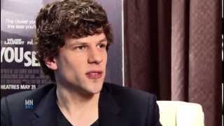 Awkward Jesse Eisenberg Interview for quotNow You See Mequot [upl. by Channing]