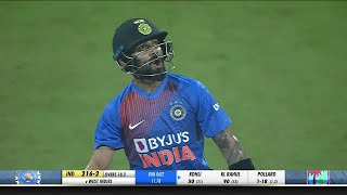 Virat Kohli 70 29 vs West Indies 3rd T20I 2019 Mumbai Ball By Ball [upl. by Esereht508]