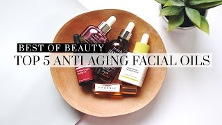 Top 5 Best AntiAging Facial Oils  LookMazing [upl. by Aiekahs481]