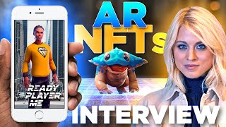 NFT Augmented Reality  MyWebAR CEO interview [upl. by Stu277]