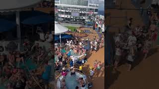 Belly flop competition 2023 Salty dog Flogging molly cruise [upl. by Eelyah]