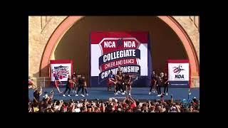 Navarro College Advanced Large Coed Junior College Daytona NCA 2023 Cheer [upl. by Lesley]