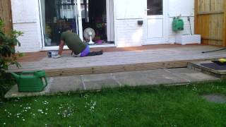 How To Paint Decking Boards [upl. by Karsten]