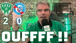 ASSE 2  STRASBOURG 0 La victoire [upl. by Aneema]