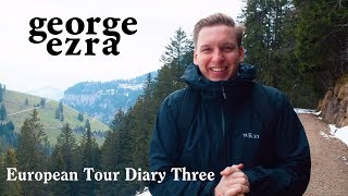 George Ezra  2019 European Tour Diary Three Rotterdam Cologne Zurich and Milan [upl. by Sibelle769]