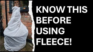 Know This Before Using Fleece For Winter Protection [upl. by Libna]