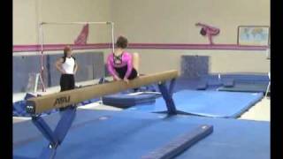 Chelsea Down Syndrome USAG Gymnastics Level 5 [upl. by Maddeu]