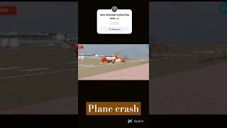 Plane crash 😱😱 [upl. by Gnehs]