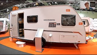 Weinsberg Cara Cito CC 470 QDK Caravan travel trailer Camping Camper walkaround  interior V1671 [upl. by Prudhoe]