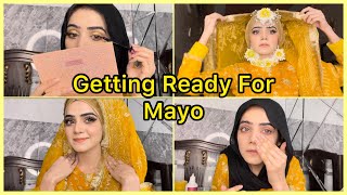 Getting Ready For Mayo Or Ubtan  Bride To be  Dietitian Aqsa  Part 1 [upl. by Farrow]