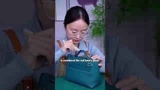 Highend handcrafted leather bag can customize any color do you love it🥰 [upl. by Leivad]