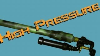 High Pressure Air Cannon shoots golf balls [upl. by Rea]