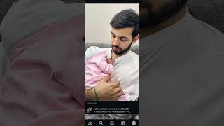 Shaheer khan hafsa blessings with baby girlshaheerkhan [upl. by Apfel]