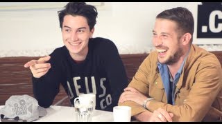 Portugal The Man interviewed by their tour manager  Moshcam [upl. by Carlynn346]