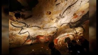 Grotte de Lascaux  la nouvelle réplique ouverte au public [upl. by Spevek634]