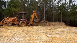 The Farms New Case 580k Backhoe [upl. by O'Mahony]