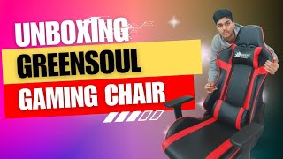 Most popular Gaming chair Greensoul Raptor 20 unboxing [upl. by Abel]