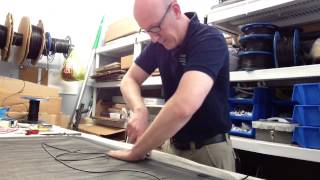 Window Screen Repair Instruction [upl. by Relyk]