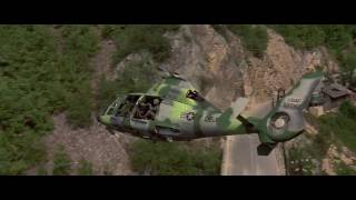 The Peacemaker 1997  USAF Helicopter Scene HD [upl. by Attenhoj]