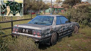 Rebuilding Nissan Skyline GTS R31 770HP  Forza Horizon 5  Thrustmaster T300RS gameplay [upl. by Aroda]