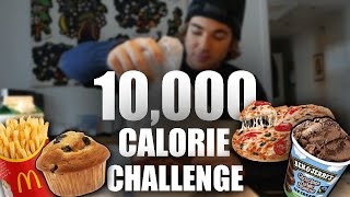 10000 CALORIE CHALLENGE AT 16 YEARS OLD 12h [upl. by Ellicul4]