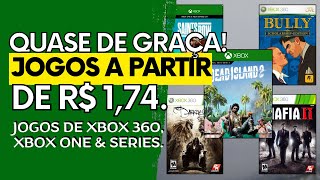 OFERTAS MALUCAS NO XBOX 360 XBOX ONE e SERIES Jogos a Partir de R 174 em PROMOÇÃO [upl. by Enrichetta]