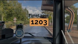 Ligne 1203  Cergy Pontoise  TimeLapse [upl. by Krueger]