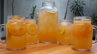 ORANGE LEMONADE  SUMMER DRINKS  HEALTHY DRINKS [upl. by Nahk]