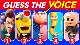 Guess The Minion Characters By Their Voice 🍌🤓🔊  Ultra Mega Minion Quiz [upl. by Iamhaj]