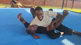 Wing Chun Students getting a Judo Lesson from Sensei Moses Mutende [upl. by Akehsal]